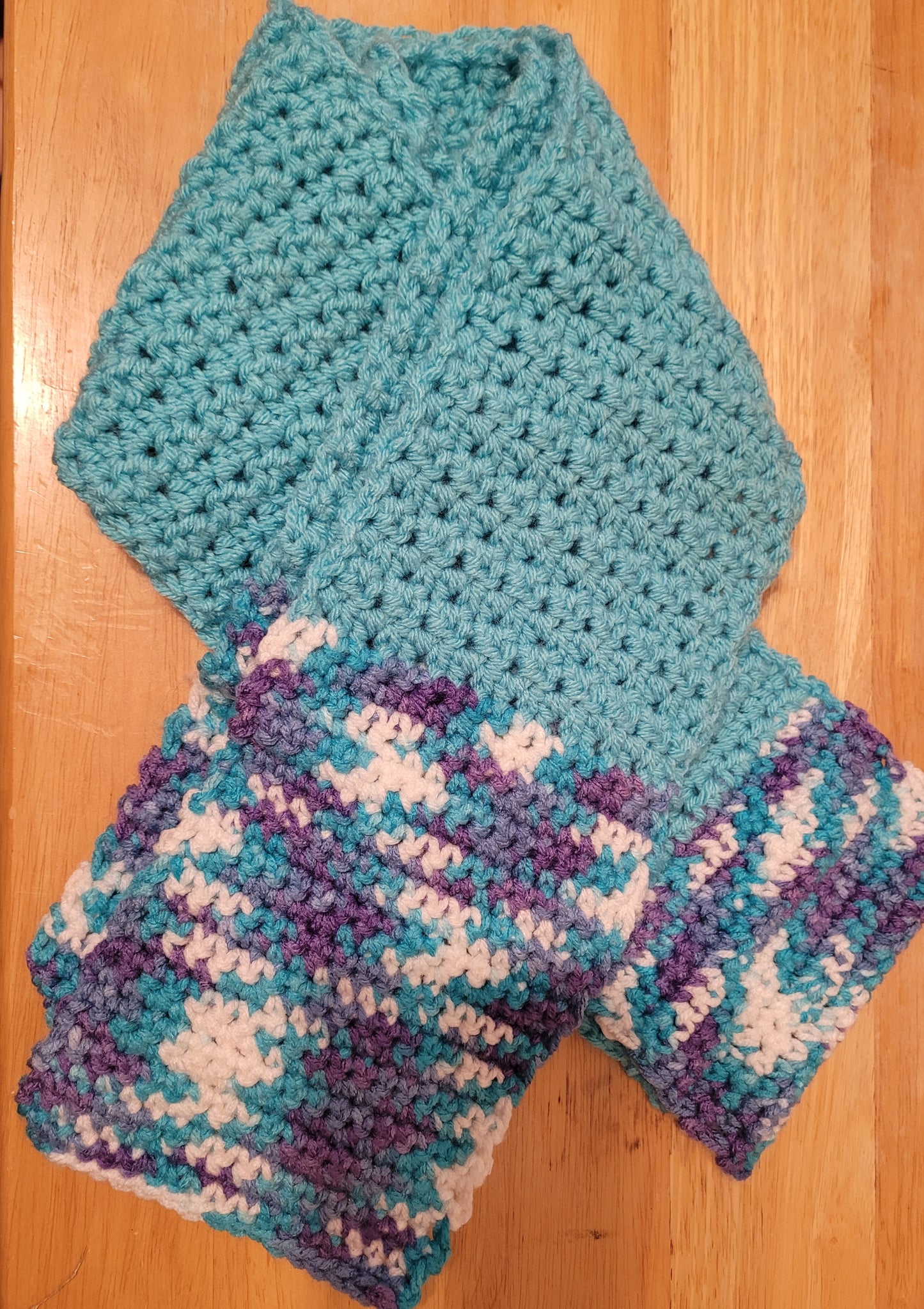 Blue/Multi Scarf