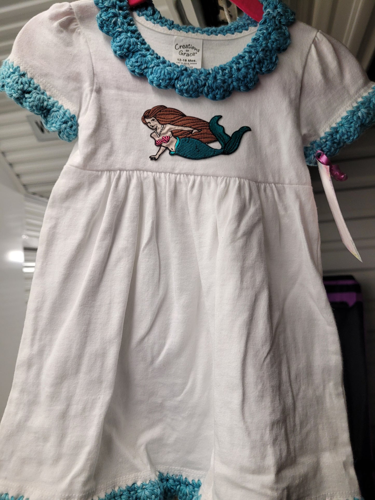 Crocheted Trim Dress Miscellaneous