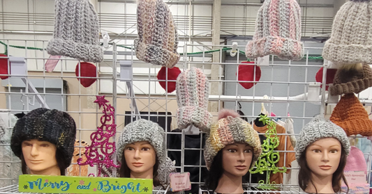 Chunky Hat with Pom Pom