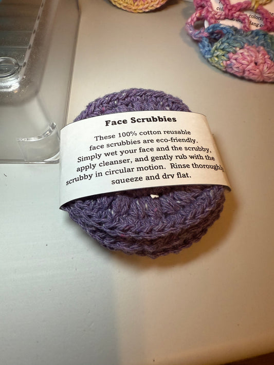 Face Scrubbies - Pack of 3